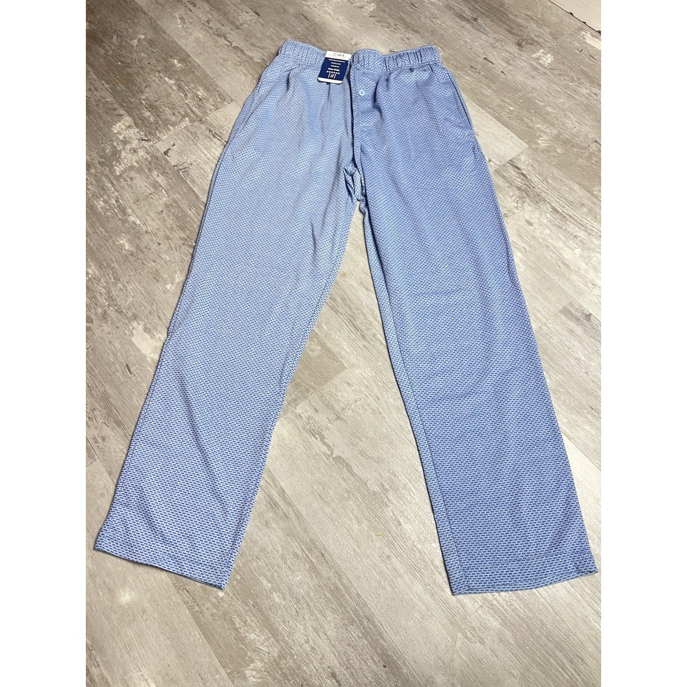 Men's George Knit Black Sleep‎ Pants Size Small (28-30) NEW Blue Z-261